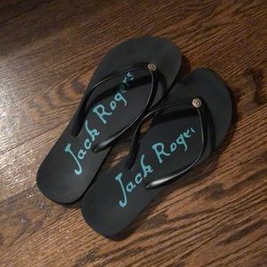 Jack Rodger flip flops